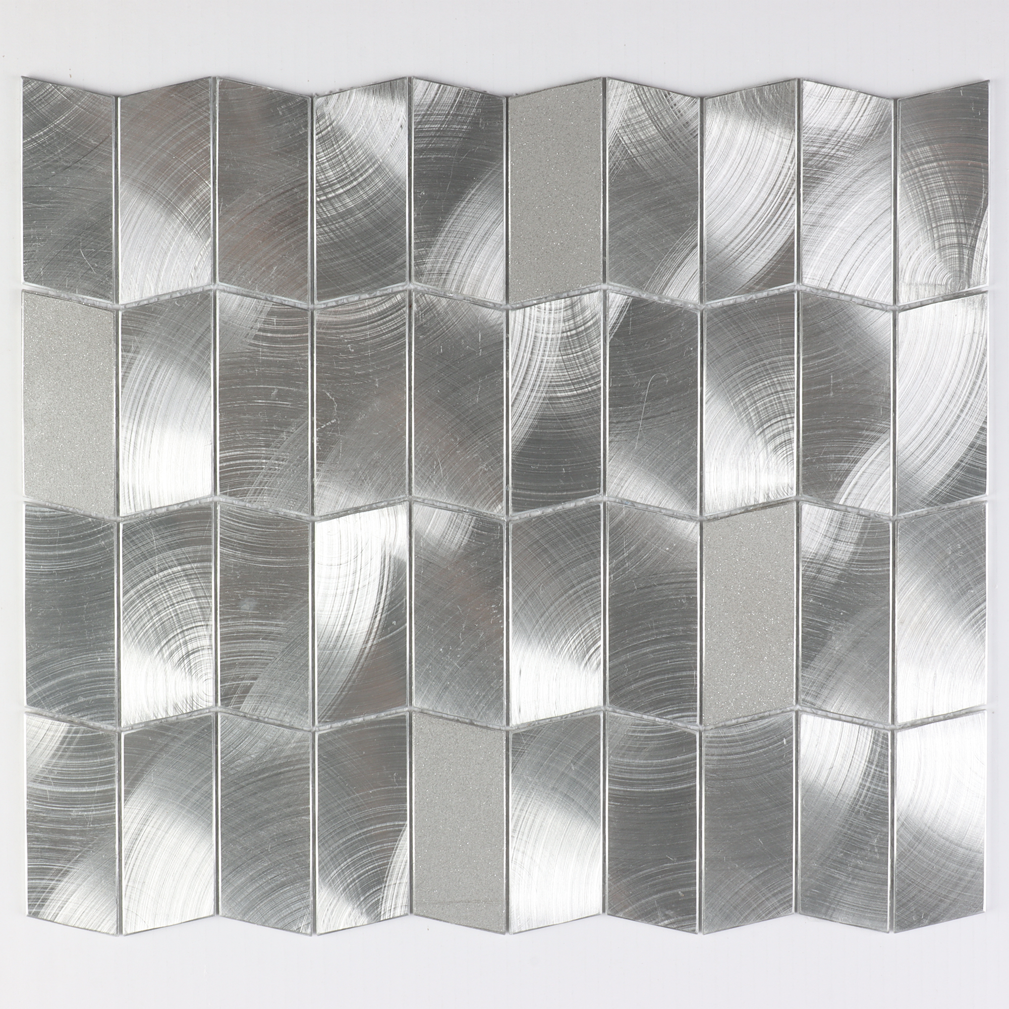  Solid Rose Gold Color Aluminum Mosaic 
