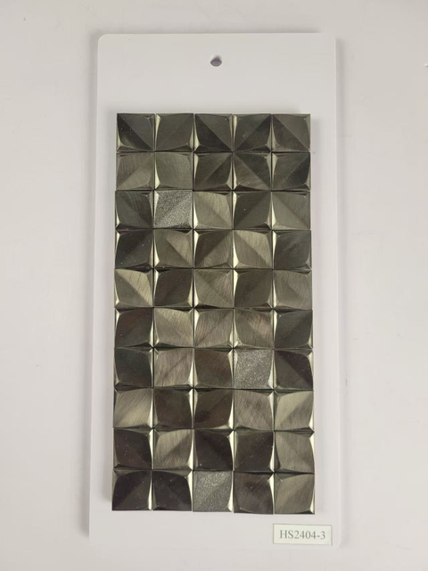  Stainless Steel Metal Mosaic for Kitchen Mosaic HS2404-3