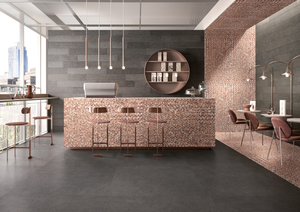 High - Quality Metal Mosaic for Decoration Sphere Solid Aluminum Dark Grey