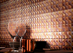 Rose Gold Stainless Steel Square Metal Mosaic for Bathroom Shower Wall HS2421-1