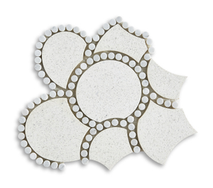 Water Jet stone and terrazzo mosaic YC2308